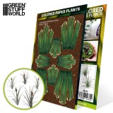 Colored Paper Plants - Reeds