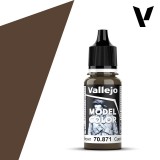 Vallejo Model Color 70871 - Leather Brown