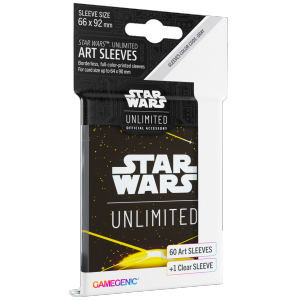 Gamegenic: Star Wars Unlimited - Art Sleeves - Card Back Yellow