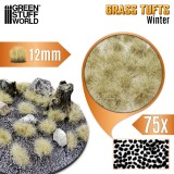 GSW Static Grass Tufts 12 mm - Winter White