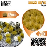 GSW Static Grass Tufts 12 mm - Beige