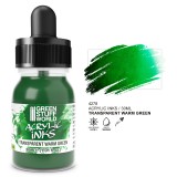 GSW Transparent Acrylic Ink - Warm Green