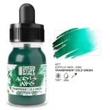 GSW Transparent Acrylic Ink - Cold Green