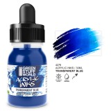 GSW Transparent Acrylic Ink - Blue