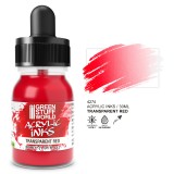 GSW Transparent Acrylic Ink - Red