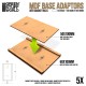 MDF Base adapter - Rectangular 50x100mm to 60x100mm