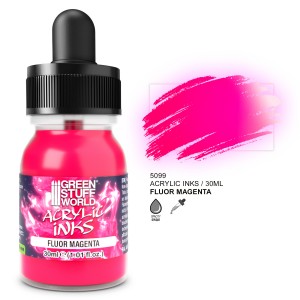 Fluor Acrylic Ink - Magenta