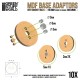 MDF Base adapter - Round 28.5mm to Square 30x30mm