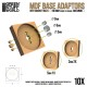 MDF Base adapter - Round 28.5mm to Square 30x30mm