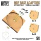 MDF Base adapter - Round 60mm to Square