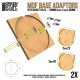 MDF Base adapter - Round 100mm to Square