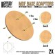 MDF Base adapter - Round 130mm to Square