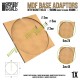 MDF Base adapter - Round 160mm to Square