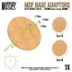 MDF Base adapter - Round 160mm to Square