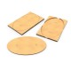 MDF Base adapter - Oval 170x105mm to Rectangular