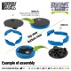 Skill Ring 32mm Blue