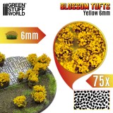 Blossom Tufts- 6mm - Yellow Flowers