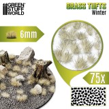 GSW Static Grass Tufts 6 mm - Winter White