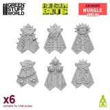 3D printed set - Nurgle Shields
