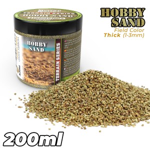 Thick Hobby Sand - Field Sand 200ml