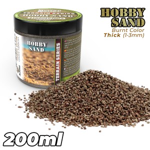 Thick Hobby Sand - Burnt Bown 200ml