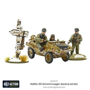 [WMO] Waffen-SS Schwimmwagen Diorama (Winter)