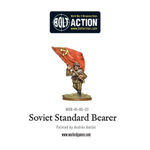 Soviet standard bearer