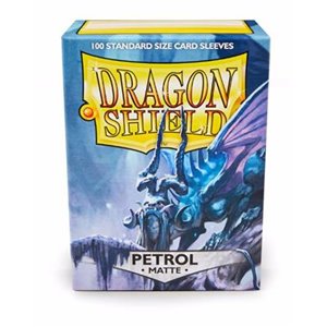 Dragon Shield Standard Sleeves - Matte Petrol (100 Sleeves)