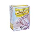 Dragon Shield Standard Sleeves - Matte White (100 Sleeves)