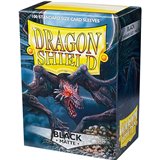 Dragon Shield Standard Sleeves - Matte Black (100 Sleeves)