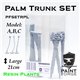 Paint Forge Resin Plants PALM TRUNK SET L (3)