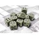 WW2 dice German Opaque Dark Grey/black 16mm d6 Dice Block (12 dice)