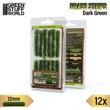 Grass Strips 12 mm - Dark Green