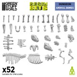 3D printed set - Animal Bones 1:48