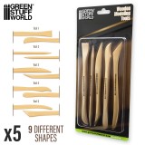 Wooden Modeling Tools