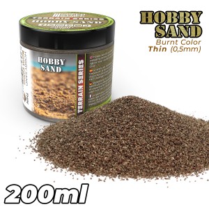 Thin Hobby Sand - Burnt Bown 200ml