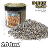 Extra Thick Hobby Sand - Dark Grey 200ml