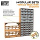 MDF Vertical rack with 30 Drawers