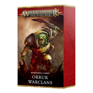 Warscroll Cards: Orruk Warclans