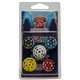 Trackers Counters, Range 0-59, Size 25mm, Random Colours