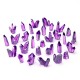 Purple Resin Crystals - Medium