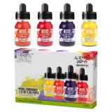 Acrylic Inks Set - Transparent Fire (x4)