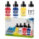 Acrylic Inks Set - Basic Transparent (x4)