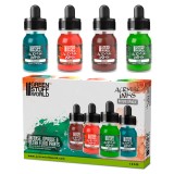 Acrylic Inks Set - Opaque Nature (x4)