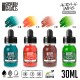 Acrylic Inks Set - Opaque Nature (x4)