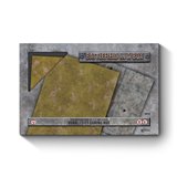 Gaming Mat - Brown/City