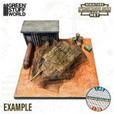 Miniature Camouflage Nets Khaki 1:45