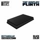 Rectangular Top Display Plinth 15x10 cm Black