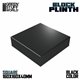 Square plinth 16x16 cm - Black