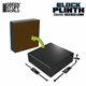 Square plinth 16x16 cm - Black